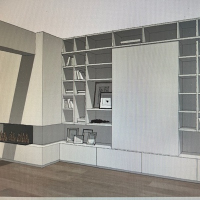 Maken van een boekenkast, een soort van Ikea hack!
