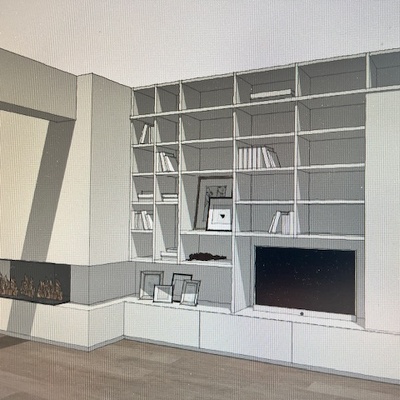 Maken van een boekenkast, een soort van Ikea hack!