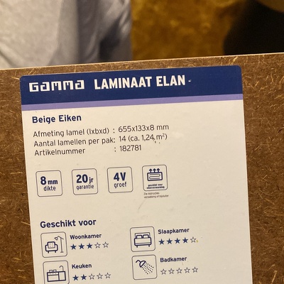 Visgraat laminaat leggen
