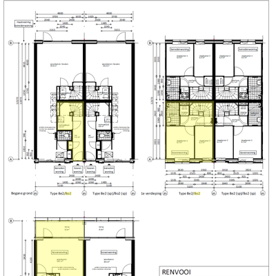 Nieuwbouw woning behangen met vliesbehang/renovlies