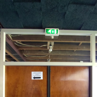 repair inside doors which are loose and need to be secured