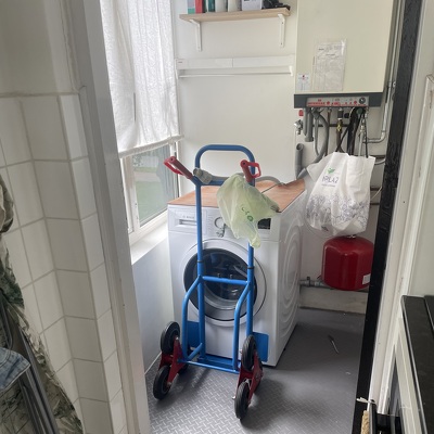 Wasmachine verplaatsen