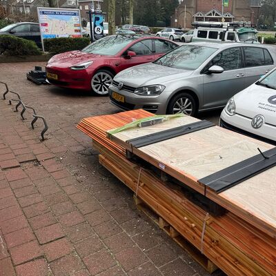 Tuinhuis afmaken van hout