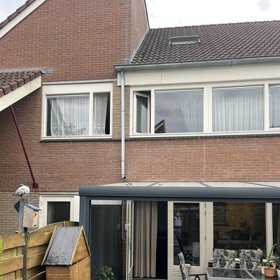 Deregenpijp van achtertuin verlengen 