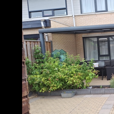 Overkapping demonteren en opnieuw monteren 