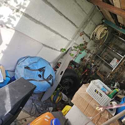 leeghalen woning en tuin