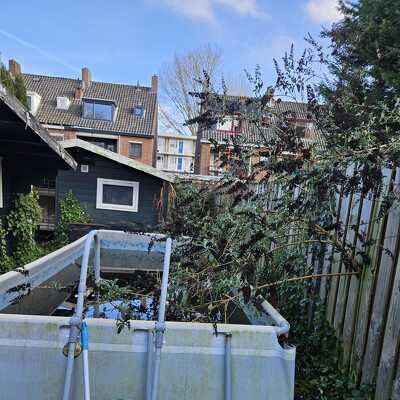 leeghalen woning en tuin